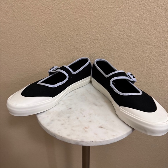 NEW Women VANS Mary Jane Style 93 sneaker shoe Ballerina black white Various - Picture 4 of 9